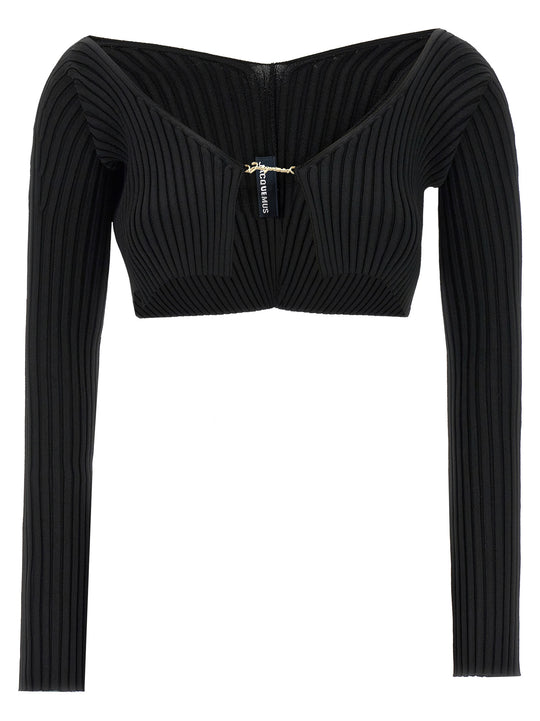 Le Maille Pralu Sweaters And Cardigans Black