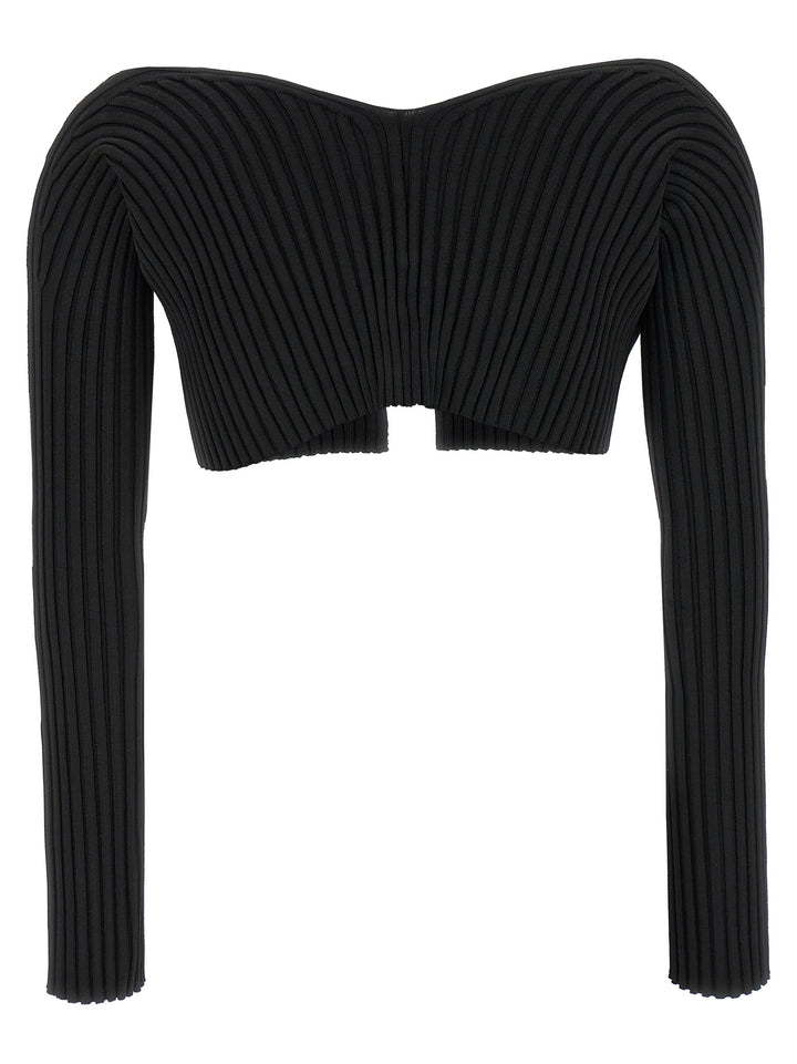 Jacquemus Le Maille Pralu Sweaters and Cardigans - Black | a33d9398490dc6dfdaa70b21bed945d99a5720b9
