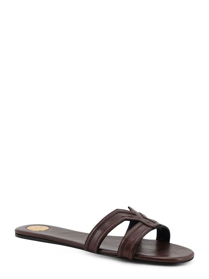 Saint Laurent Sandals - PARIS BROWN | c0715b50883a439e568f3acd639c1bb0f0166ddb