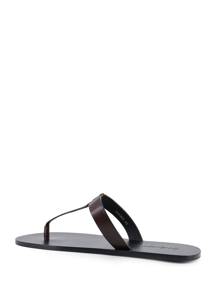 Saint Laurent Sandals - ULTRA DARK BROWN | 9523a66f23ea9d6d4abc00cac2affed118bc141a