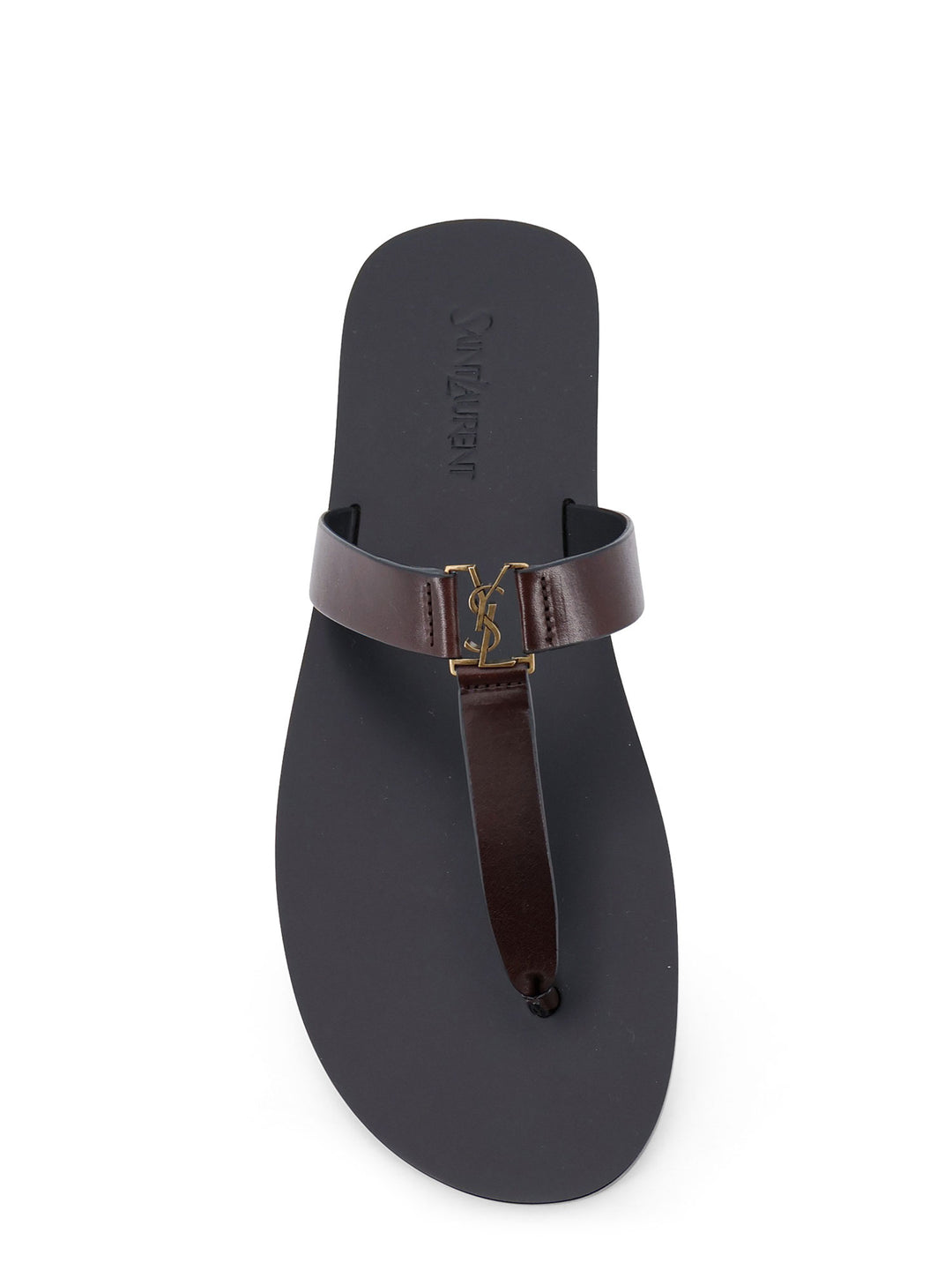 Saint Laurent Sandals - ULTRA DARK BROWN | eee6a9828668acd5b88883096b93240bd1d6730f