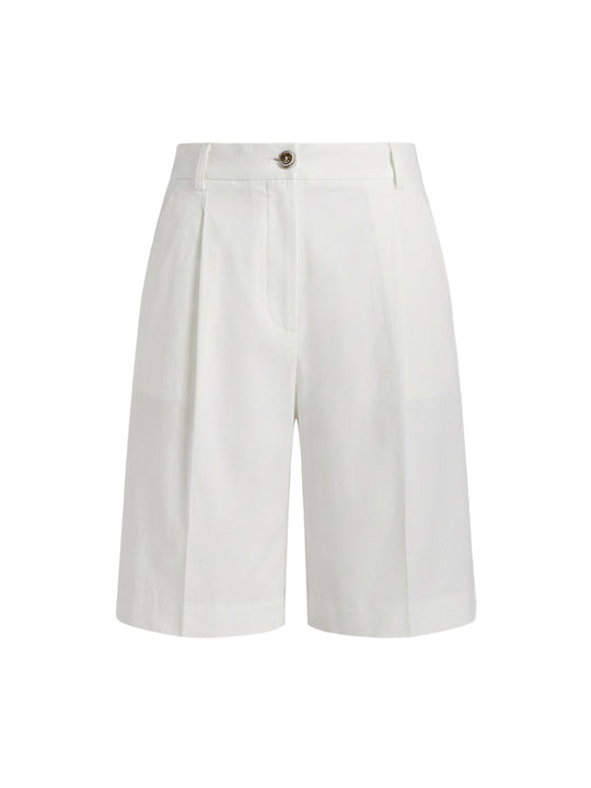 Byrana Linen And Viscose Shorts