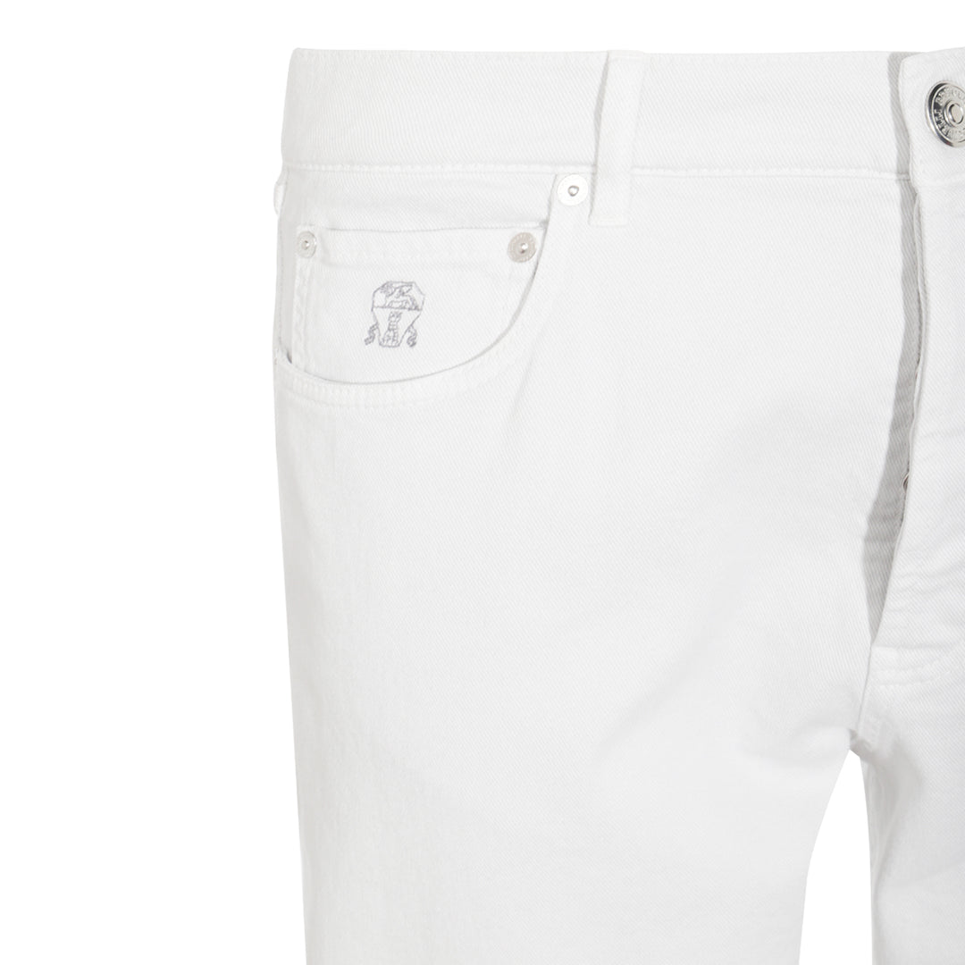 Brunello Cucinelli Trousers - GESSO | 7e692f6ee96b6f6ec8e73bf87ba1758830aab4b5