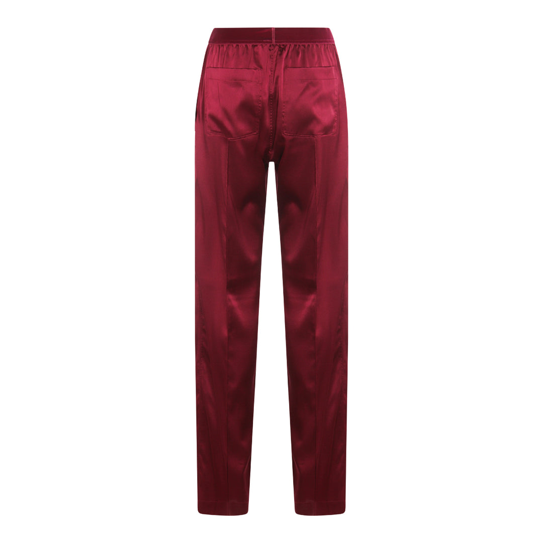 Tom Ford Trousers - DEEP PLUM | 727e584d85d184a688e517f376ccdd7a98ec16a7