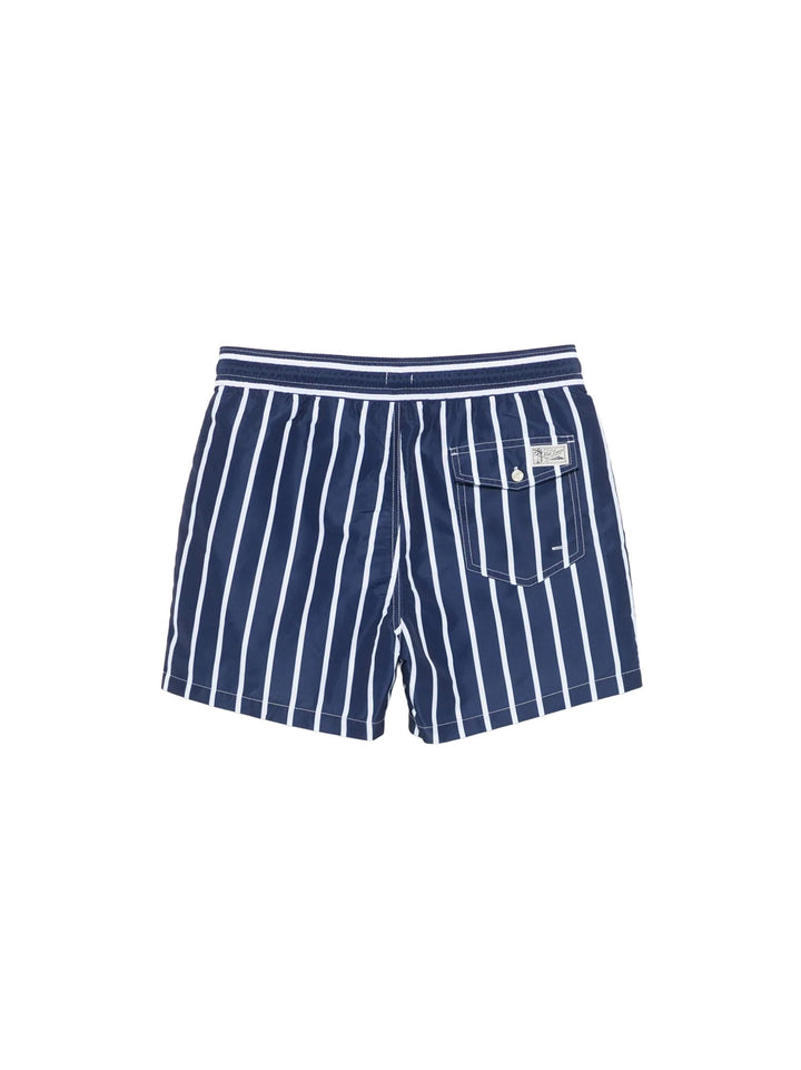 Polo Ralph Lauren Sea clothing - NAVY VERTICAL WIDE STRIPE | 21c7f6d648570beb51559b041df15af940abe32f