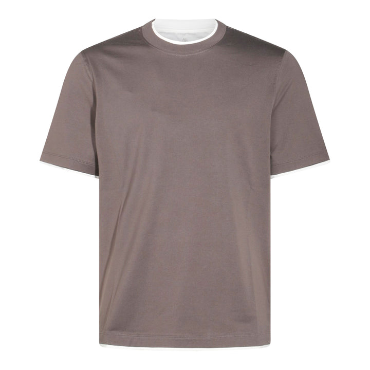 Brunello Cucinelli T-shirts and Polos - Brown | 0c736102d5d5a44e10924b06782815c5e670c73e