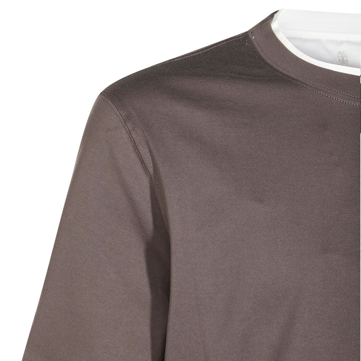 Brunello Cucinelli T-shirts and Polos - Brown | fc7f25ffd1554df96c89a585e7895ee9b052b913