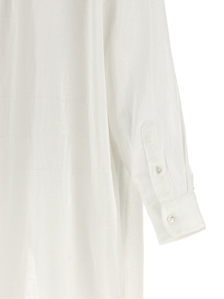 Polo Ralph Lauren Maxi Boyfriend Shirt Dresses - White | 3eaabfd45b9b390a754bacfd2e93bc4330637ef9