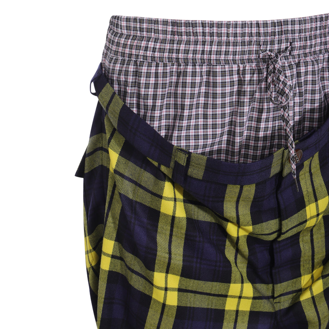 Vivienne Westwood Trousers - NAVY/YELLOW | 09e57e2297077e00b698f96ef837d1553b0cbbf2