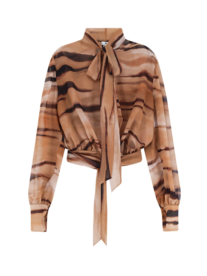 Elisabetta Franchi Shirts - Brown | 576b0987a9542abf6f01cffb37b8ea6b3aea999e
