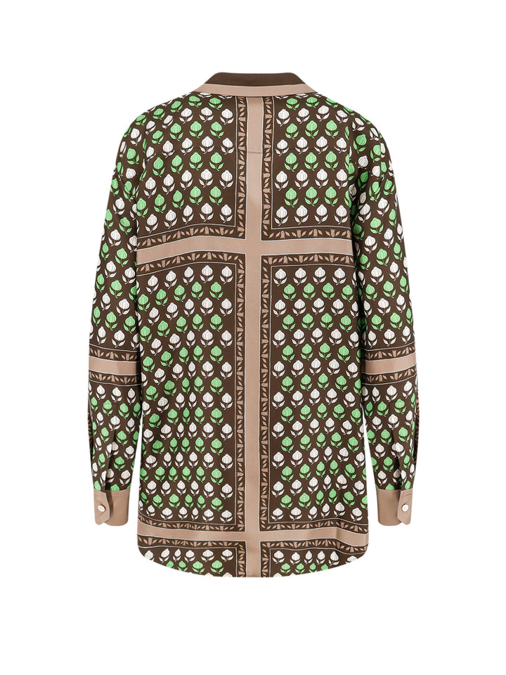 Tory Burch Shirts - Brown | fcc39c39624bd0c486a3473a2da97ca1a74f6d45