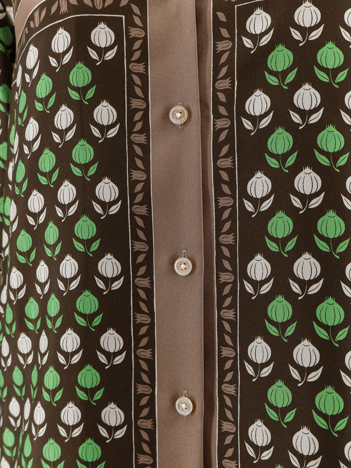 Tory Burch Shirts - Brown | 034e7dd9954454c93a698c4f32bad1342af2beb1