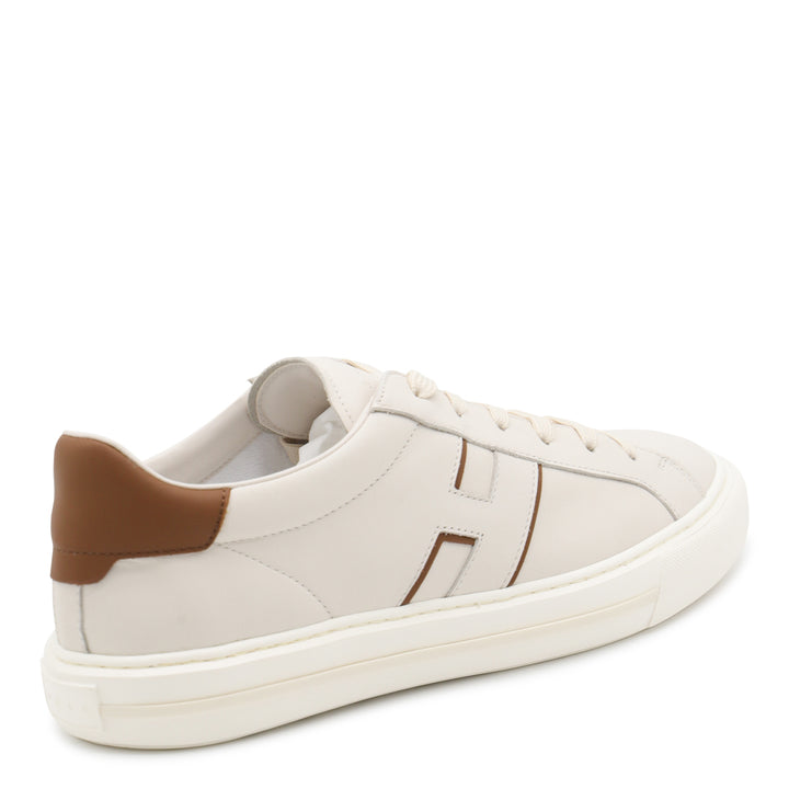 Hogan Sneakers - WHITE-COGNAC | 2434e98864f9d559e4bb02a39314e4158144d94e