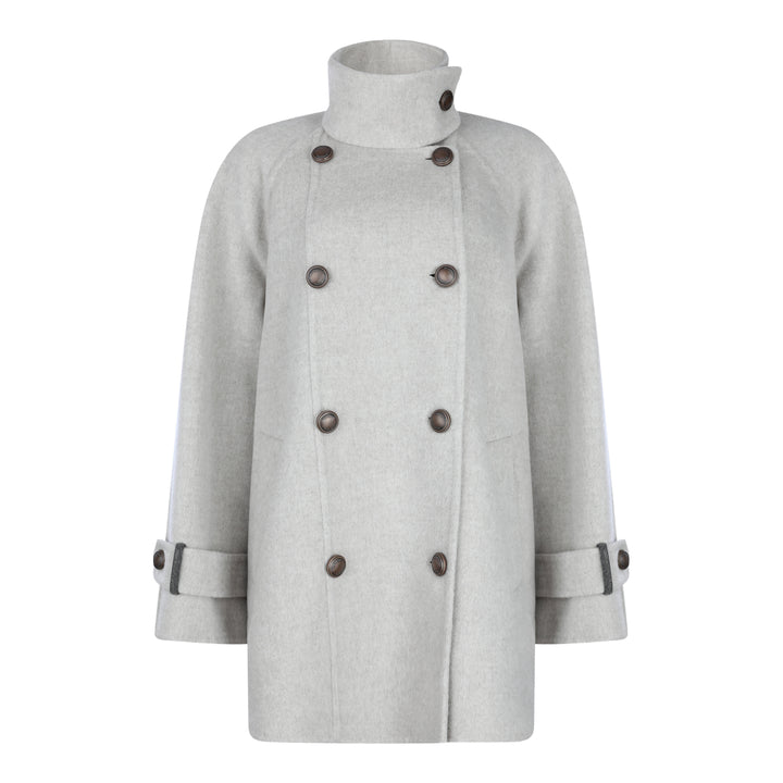 Brunello Cucinelli Coats - BEIGE FREDDO | f2841810596c5f0d307ff4302e3bebe288a4866e