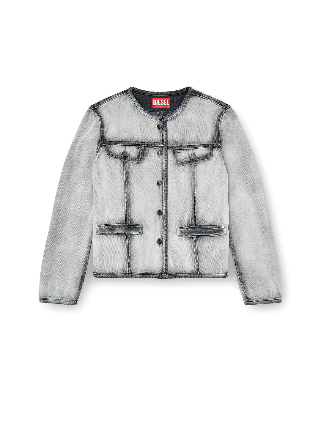 Diesel Jackets - BLACK DENIM | 8e65472aea838a6717aa1227252d8c6b2f137b25