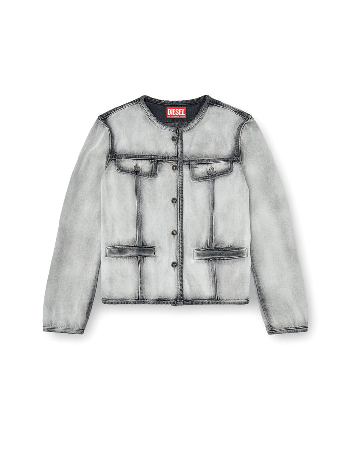 Diesel Jackets - BLACK DENIM | 8e65472aea838a6717aa1227252d8c6b2f137b25