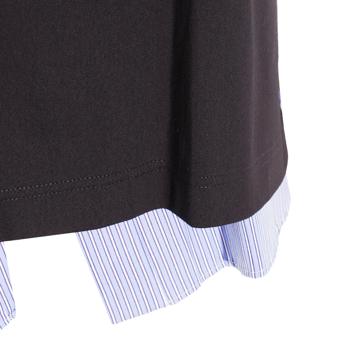 Sacai T-shirts and Polos - NAVY/BLUE STRIPE | c464db113b675d077963c48b83f4ff0b9fdd5fa4