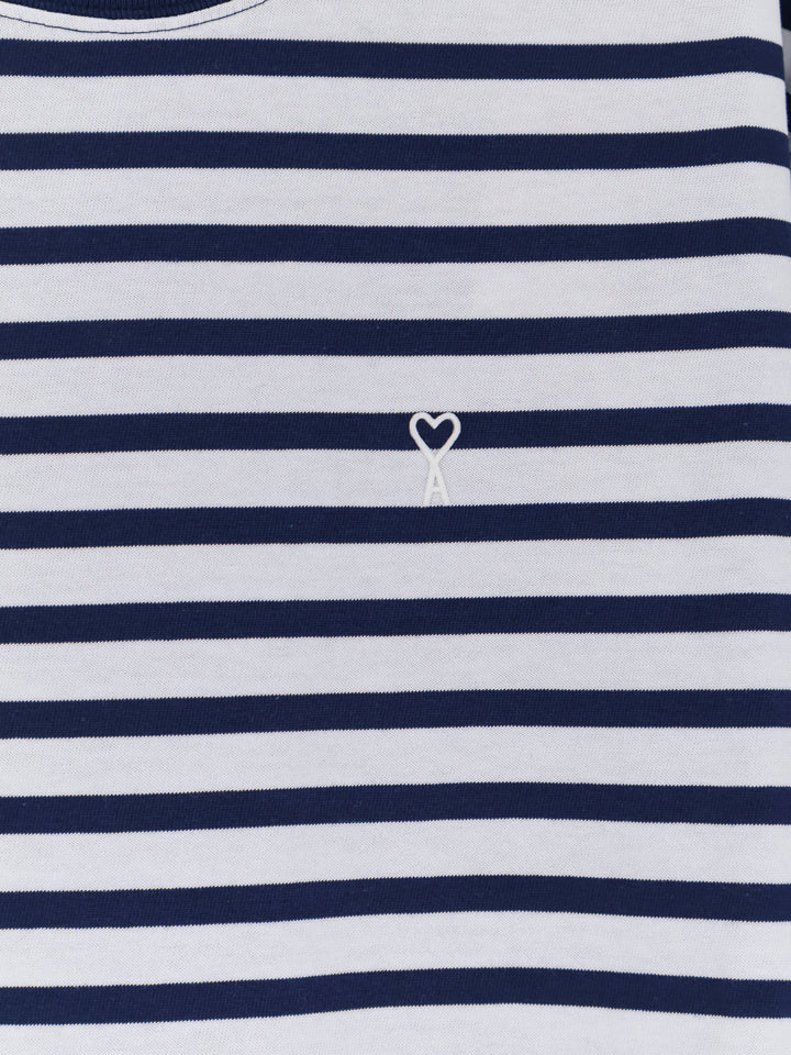 Ami Paris T-shirts and Polos - ENCRE/BLANC | f1673305c50f08a7e3549328af96a0938693d67d