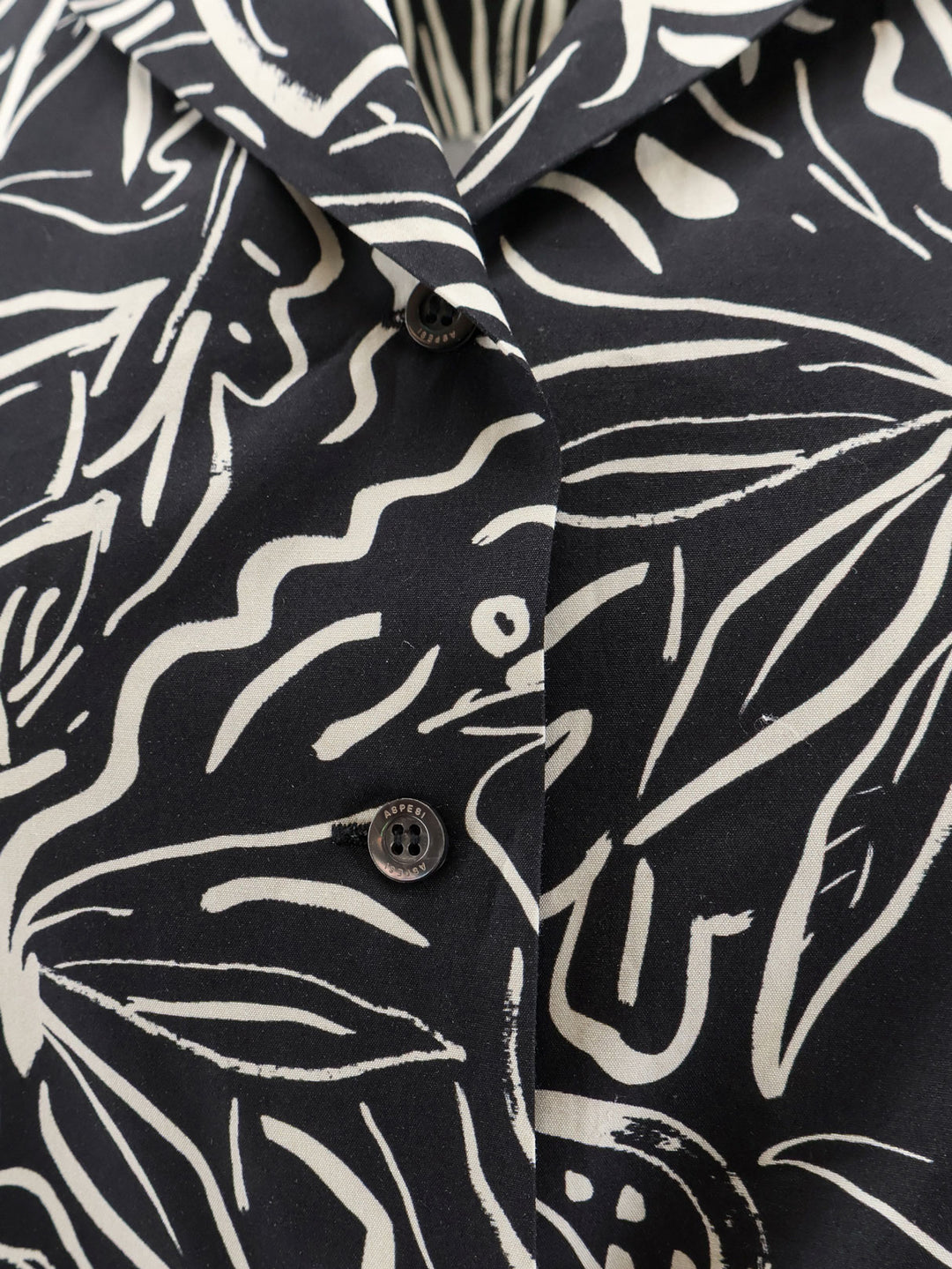 Aspesi Dresses - Stampa nera | 42183fe82bd17f9cea2cd5c62ea56d08337727cd