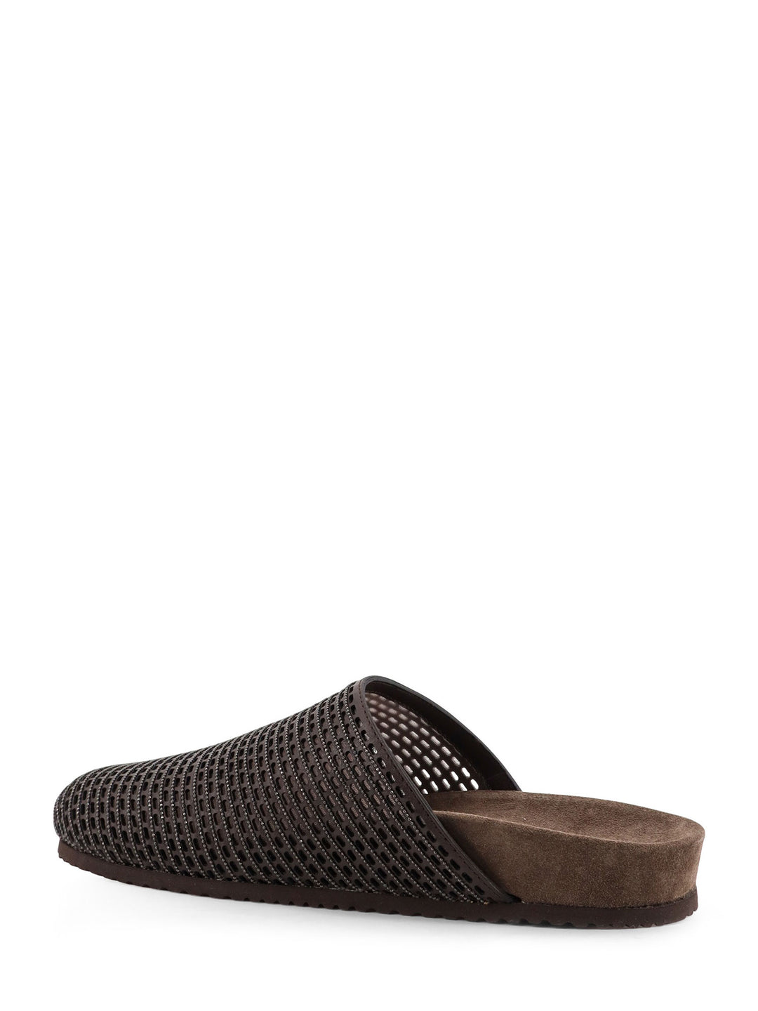 Brunello Cucinelli Sandals - DARK BROWN BLACK | a9c527c4d39cc54d05694ed203306cf405d04813