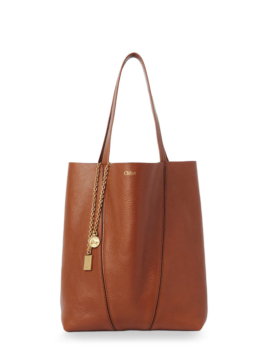 Chloé Spin Leather Shoulder Bag