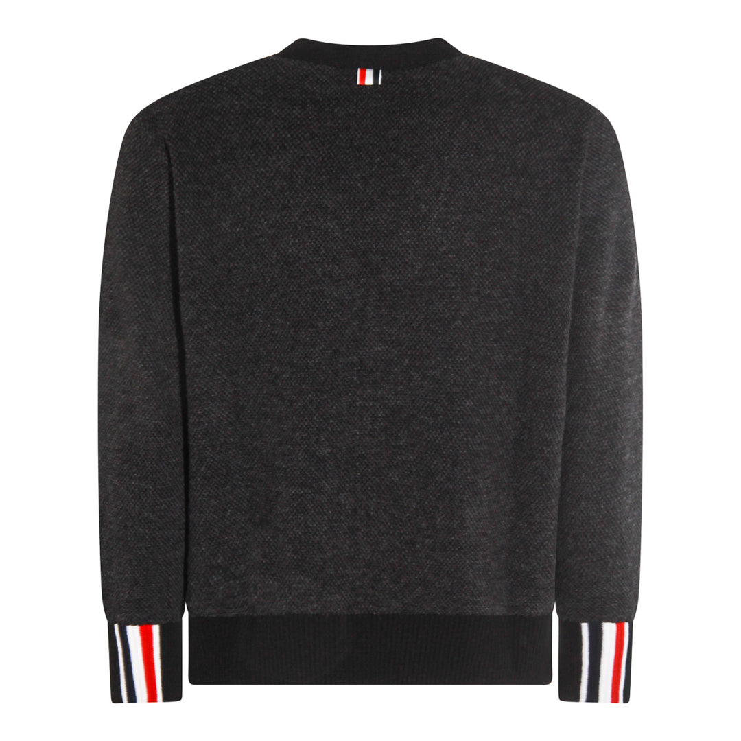 Thom Browne Sweaters - Blacks and greys | 567d0566f1d4f13f24250ef3744002e4e0a20230