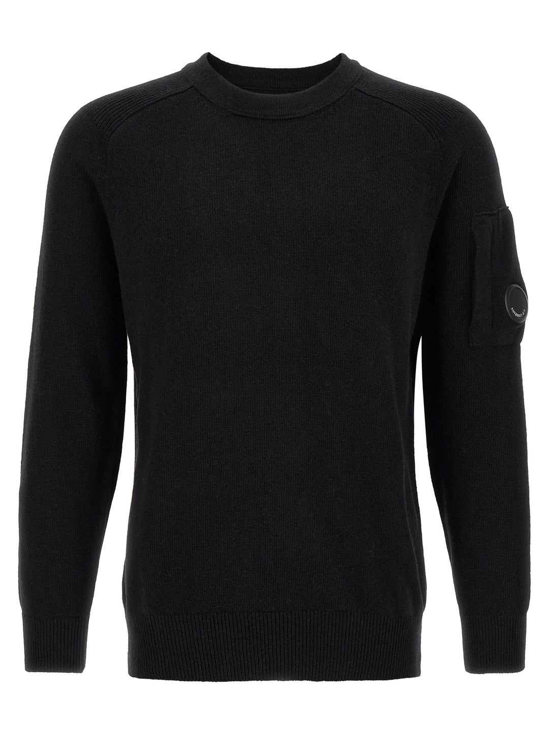 C.P. Company Lambswool Grs Sweaters and Cardigans - Black | 0546ecab237c15c5ae9aaaa92424592ba0c1237d