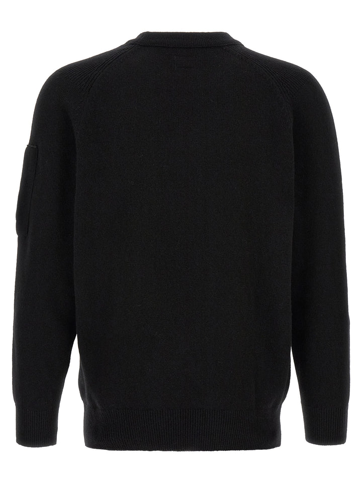 C.P. Company Lambswool Grs Sweaters and Cardigans - Black | b91cf2bd9f622d1142b0fe8d52b92c2ae7577ce8