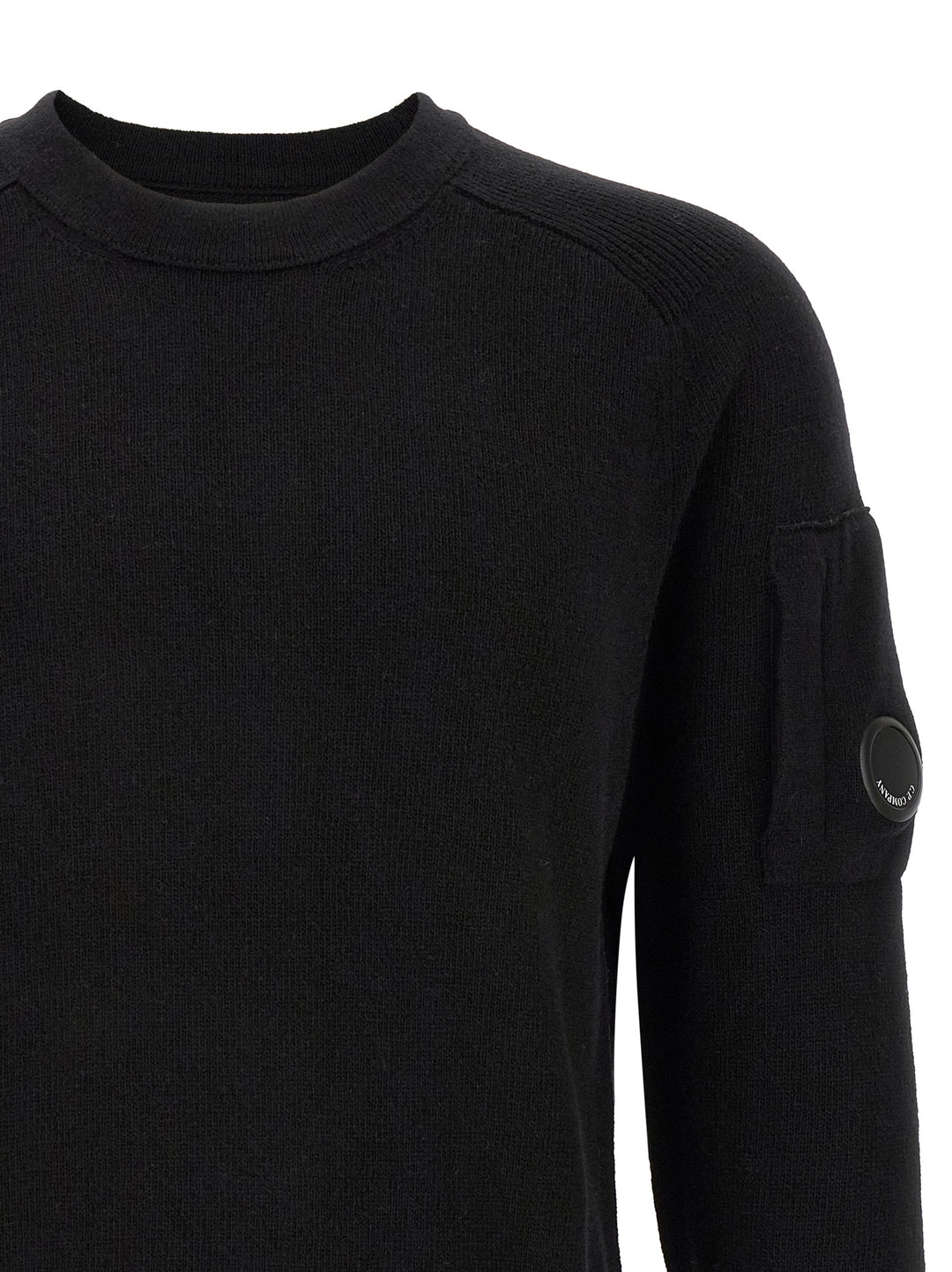 C.P. Company Lambswool Grs Sweaters and Cardigans - Black | 85aa2f35727b84252e5bcf53737abc4eab3ec44c