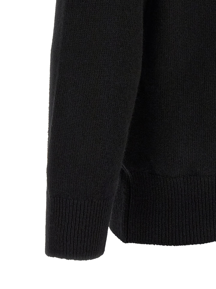 C.P. Company Lambswool Grs Sweaters and Cardigans - Black | 854b3b08fb9cb9214c21585f205e18850c9588bc