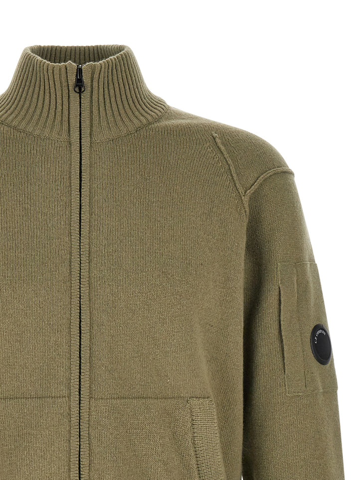 C.P. Company Lambswool Grs Sweaters and Cardigans - Green | 18ed2ef7c854f3891a2bf2d36b2b92becdf6d757