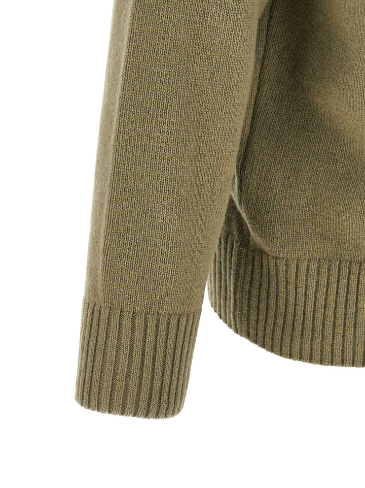 C.P. Company Lambswool Grs Sweaters and Cardigans - Green | 27ec80c5ec24f62d2e4121743ae3389b715fbb81