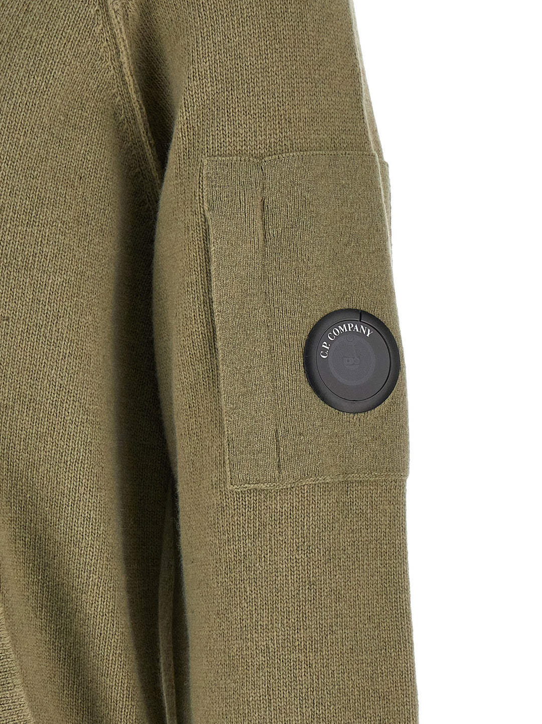 C.P. Company Lambswool Grs Sweaters and Cardigans - Green | aadeff665900eaa1846cb12f77fd207a557ae730