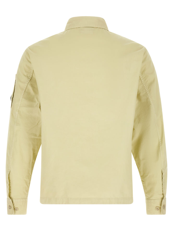 C.P. Company Lens Shirt and Blouse - Beige | 6f74ff4850573399be55f27a4a90d9aaefd78325