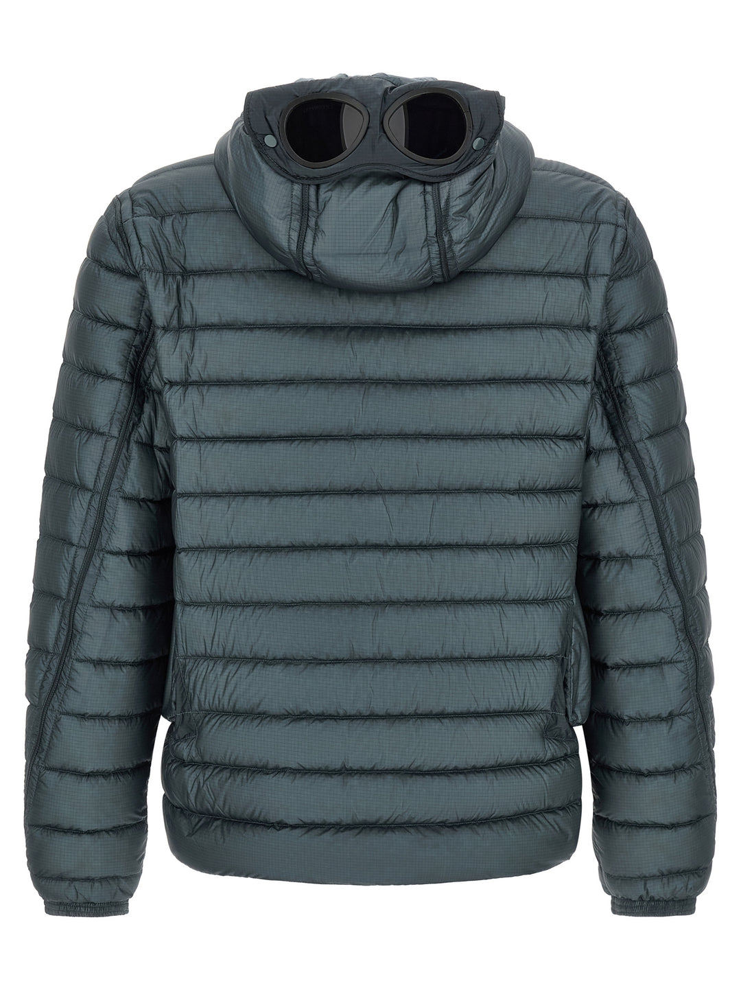 C.P. Company Goggle Puffer Jackets - Blue | f8ecb2e746bee038c9a1899e041befc44cc7ee27