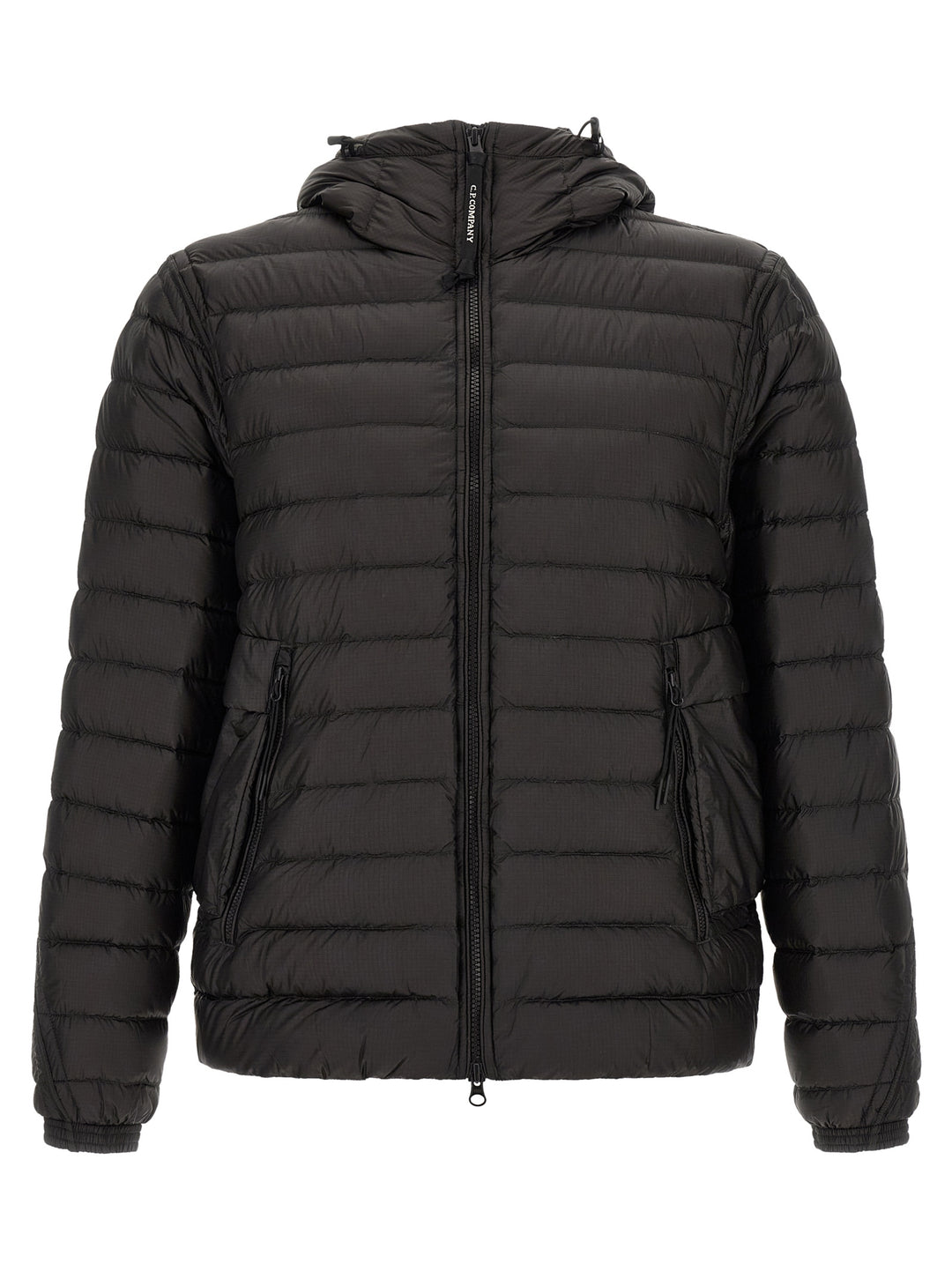 C.P. Company Goggle Puffer Jackets - Black | cbaf528ed2f7f36b8551918e15309ba50d3389ae