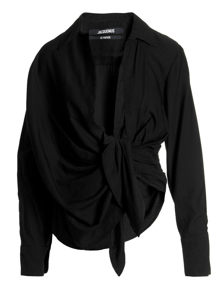 La Chemise Bahia Shirt, Blouse Black