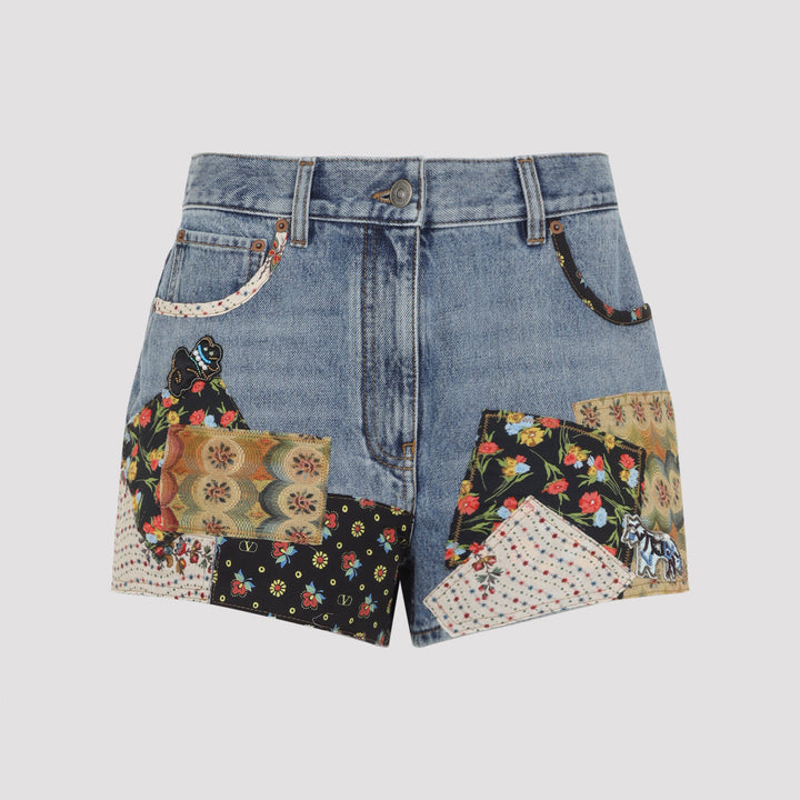 Valentino Shorts - Blue | 6cfd037f43827f6b3cd2936d16e5b686660d0457