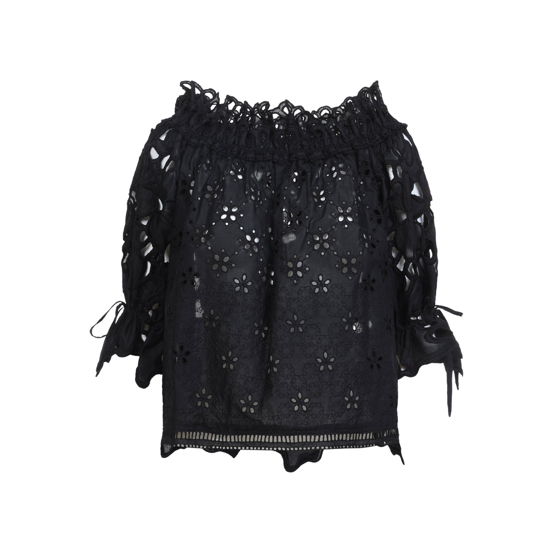 Ermanno Scervino Life Blouse - Black | 6606882bb5df5c98e507a2aa9ba55f84eab335f5