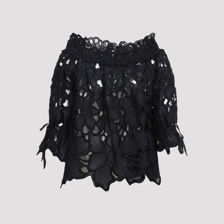 Ermanno Scervino Life Blouse - Black | dd22f98ee7f59ccbcdefe745662008d9505c40a0