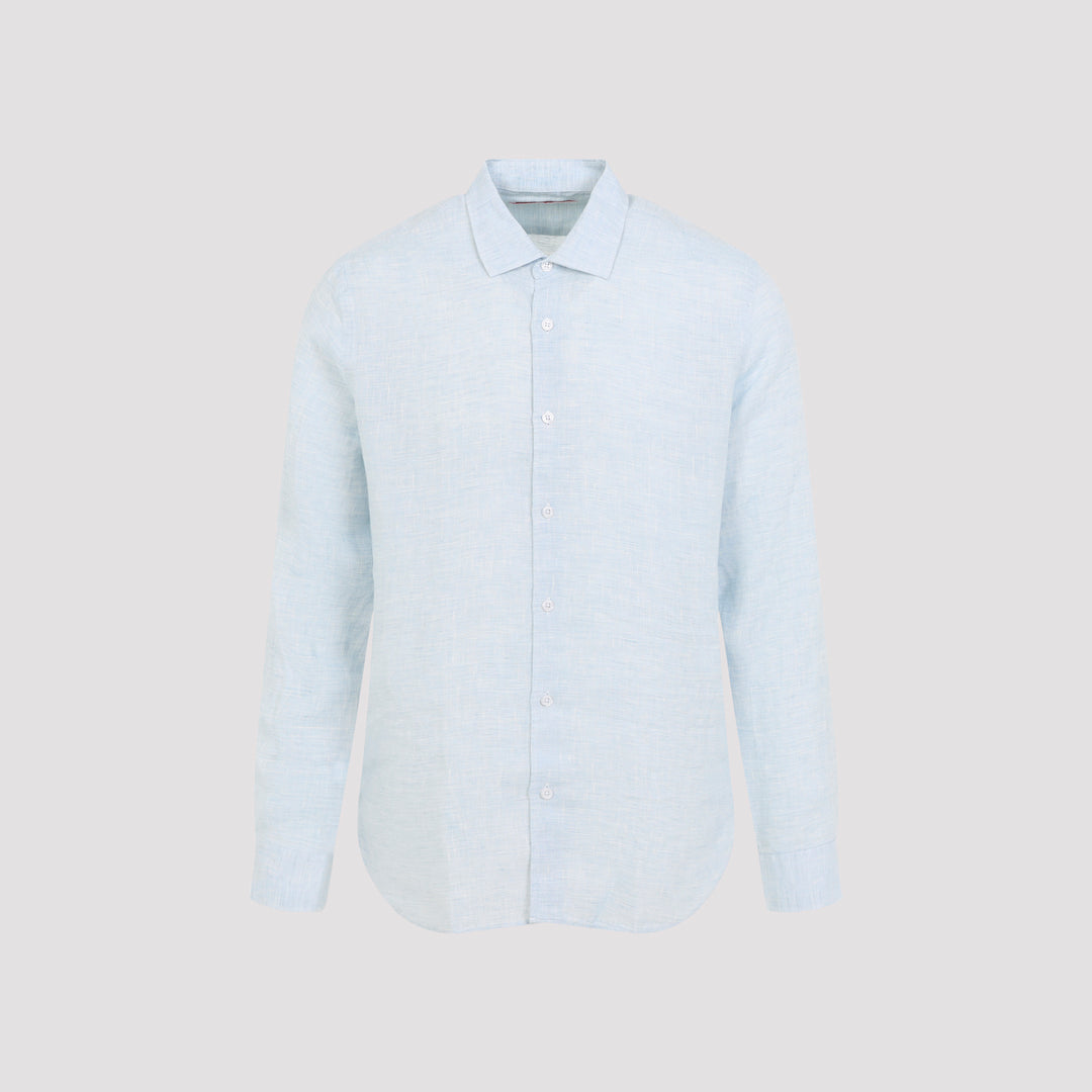 Orlebar Brown Shirts - Blue | 541b9a47807d5a00b1fe766adebe56cbc4b55d95