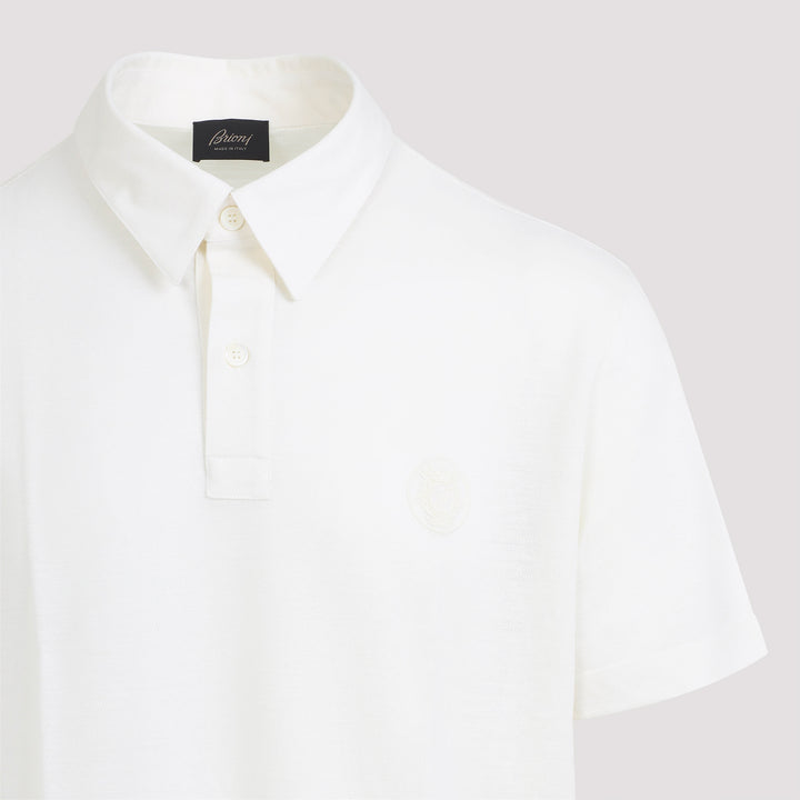Brioni Polo - White | 4f8b35e443bd3c359a5963ce90cd1dbfa8c52e57