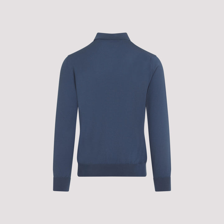 Brioni Polo - Blue | a9bacab534abf1657ae42af40efbb7c7ab2bcfc2