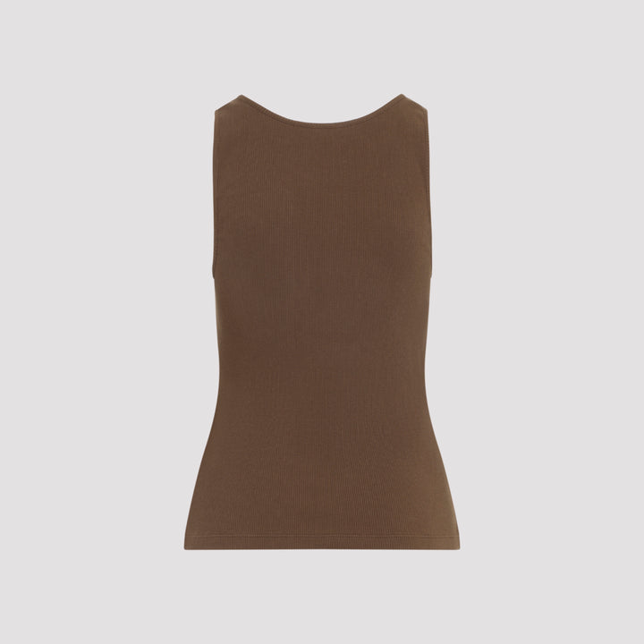 Saint Laurent Tops - Brown | 4c78fe198e6c4464e7ce4113d191d38af1ea820d