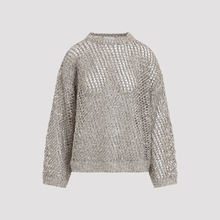 Brunello Cucinelli Pullover - Nude & Neutrals | 419d8e4d8fe7c4e944657e7505207aec786848bc
