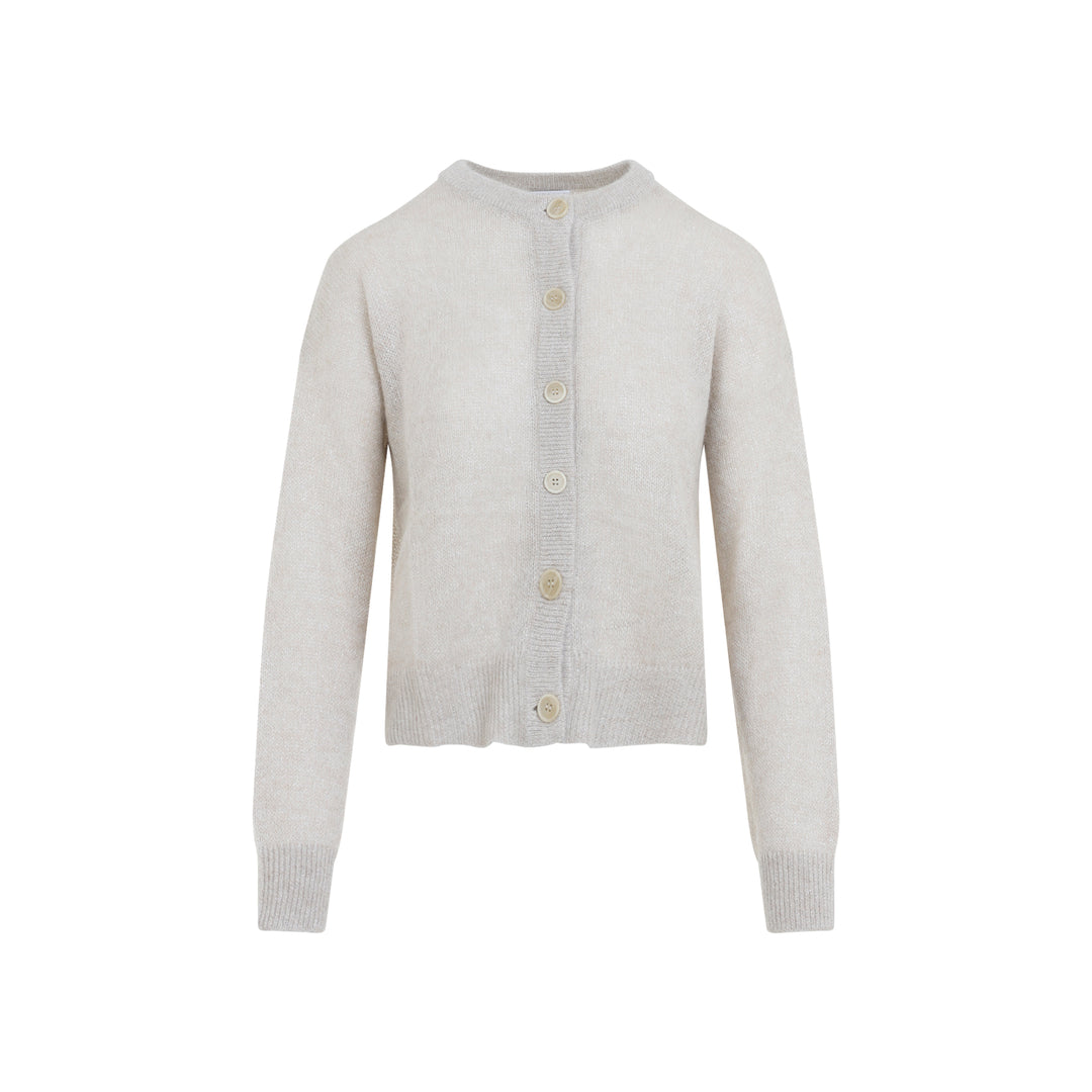 Brunello Cucinelli Cardigan - Nude & Neutrals | 6655a4714fa25c5a2e7f182f96c988e49487b351