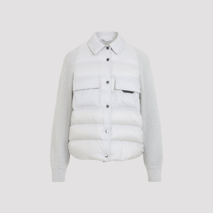 Brunello Cucinelli Down jackets - Grey | 34156e8151b8ee2254c0d619c6a1f845ba67ba0b