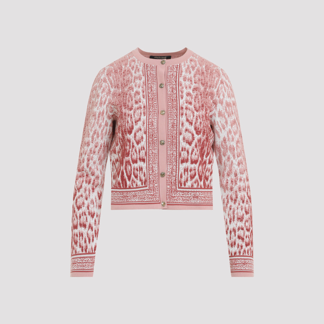 Roberto Cavalli Cardigan - Pink & Purple | a80f16786a46120ed8b5157face26f56ec97c203