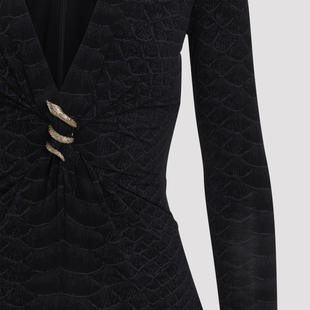 Roberto Cavalli Mini dresses - Black | e7404b288b3023ce11084d6ab0d30de0413149b7