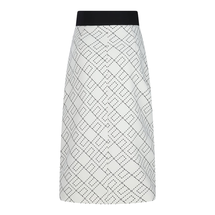 Elisabetta Franchi Skirts - MILK/NERO | 6e0a89d43acac9e0b7ec3ab1a3bfef4b03d1ceba